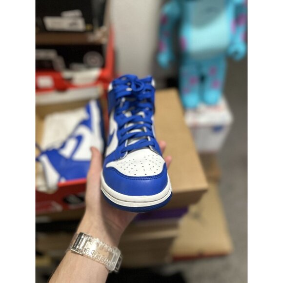 Nike Dunk High Game Royal 2021 Size 5.5 - Picture 2 of 3